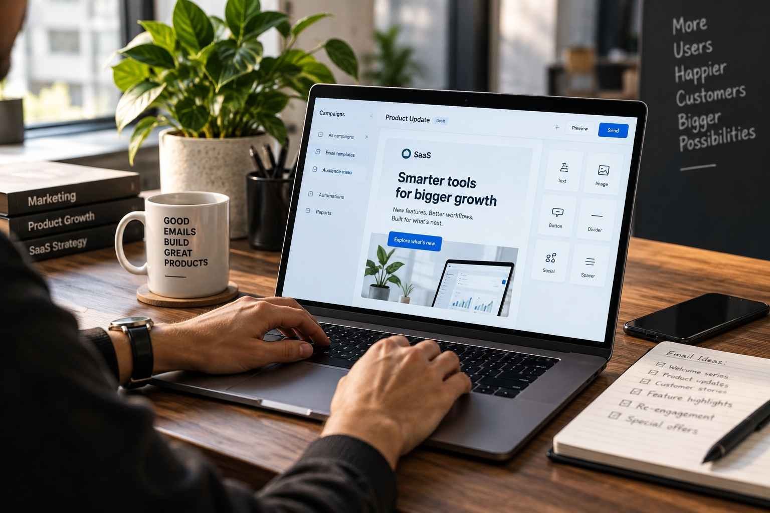 E-Mail Marketing for SaaS Platform